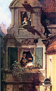 Der abgefangene Liebesbrief (1855)