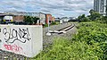 Truncation of the line just south of Parramatta Road, October 2022