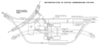 Layout of Euston tube station showing reconstruction for Victoria line