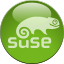 SuSE (distro) ~2005 logo, based roughly on Exquisite-suse.png