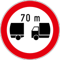 B27 Minimum distance between vehicles