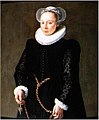 Portrait of a woman aged 24 in 1587