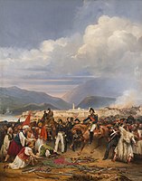 Le général Maison reçoit la reddition de Château de Morée en 1828 (Der französische General Maison nimmt die Kapitulation der osmanischen Festung von Morea (Peloponnes) entgegen, 1828)