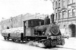 Gedurende de blokkade van Leningrad werd het tramspoor ook door (lichte) locomotieven gebruikt om voedsel door de stad te transporteren.