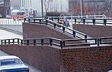 Trappartij en hellingbaan naar Viaductweg, 1982