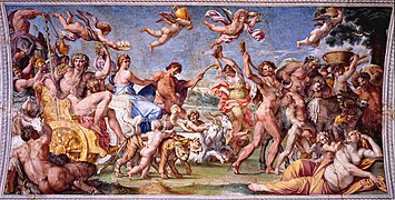 Annibale Carracci: Triumphzug von Bacchus und Ariadne, 1597