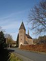 Zentrum von Schmedehausen mit Kirche (Zu den heiligen Schutzengeln)