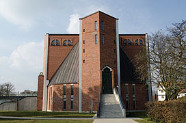 Auferstehungskirche (1959) von Olaf A. Gulbransson