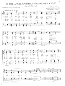 The Angel Gabriel sheet music