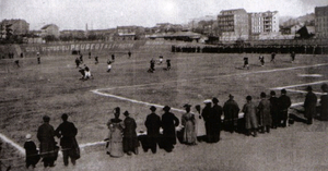 Das Velodromo Umberto I im Jahr 1906.