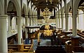 Waalse Kerk, Amsterdam, met modern interieur.