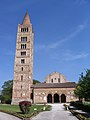 Turm der Abteikirche von Pomposa, Oberitalien (um 1060)