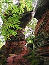 Altschlossfelsen on the Brechenberg