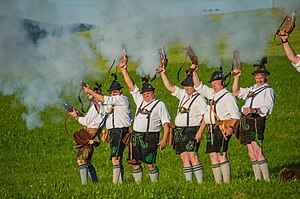 14. Platz: Hubert Hunscheidt mit Böllerschießen im Allgäu, Bayern