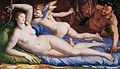 Bronzino: Venus, Cupido und Satyr