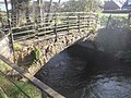 Grade II listed Footbridge over River Clwyd Ruthin