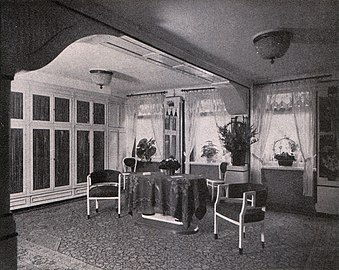 Einer der Verkaufsräume (1928)
