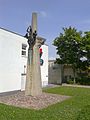 Hans Beimler Denkmal von 1979 am Gablenz Center