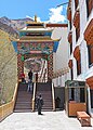 The entrance to Hemis monastery