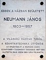 Neumann János, Báthori utca 26.