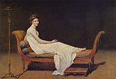 Portretul lui Madame Récamier, de Jacques-Louis David, 1800