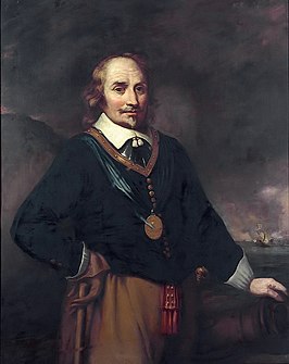 Maarten Tromp, de commandant van de Nederlandse vloot.