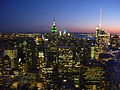 USA, New York, Skyline von Manhattan