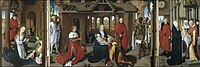 Τρίπτυχο του Πράδο: Η προσκύνηση των Μάγων, 1470, Μαδρίτη, Μουσείο του Πράδο
