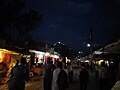 Night view of Maa Sharda Mandir from local market on 09-04-2019