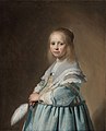 "Girl in a Blue Dress", Johannes Cornelisz Verspronck