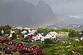 Reine mit Regenbogen