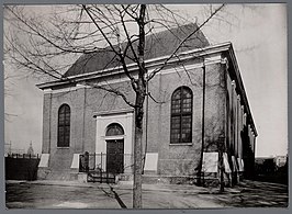 De kerk in 1936, zonder toren