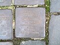 der Stolperstein für Siegward Heilbrunn