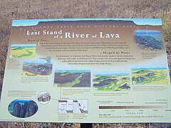 The third interpretive sign on the Lower Table Rock Trail