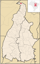 Buriti do Tocantins – Mappa