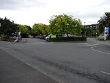 Upper Hutt railway station car park.