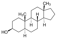 Strukturformel von 3-Androstanol