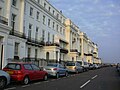 Arundel Terrace in the Kemp Town estate at Brighton