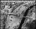 Destroyed highway bridge during the 1999 NATO bombing