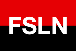 Vlag van het FSLN