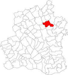 Location in Teleorman County