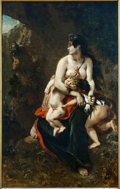 Eugène Delacroix: Médée furieuse, 1836–1838, Palais des Beaux-Arts de Lille