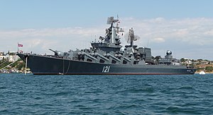 Karadeniz Filosu bayrak gemisi Moskva