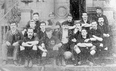 The Sheffield F.C. team of 1890