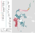 Map of the languages of Sulawesi