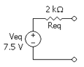 Thevenin simplification - Step 4