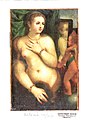 Tizian - Venus with a Mirror (sketch, around 1511)