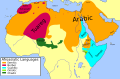 Afroasiatic Languages distribution