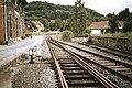 Bahnhof Bad Berneck (Blick Richtung Bischofsgrün)