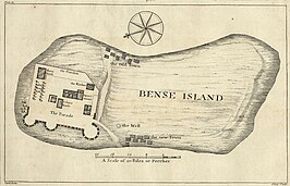 Kaart van Bunce Island